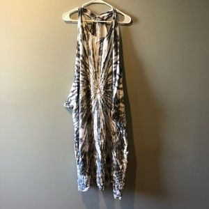 Gray Tie-Dye Dress from Ubud Market in Bali